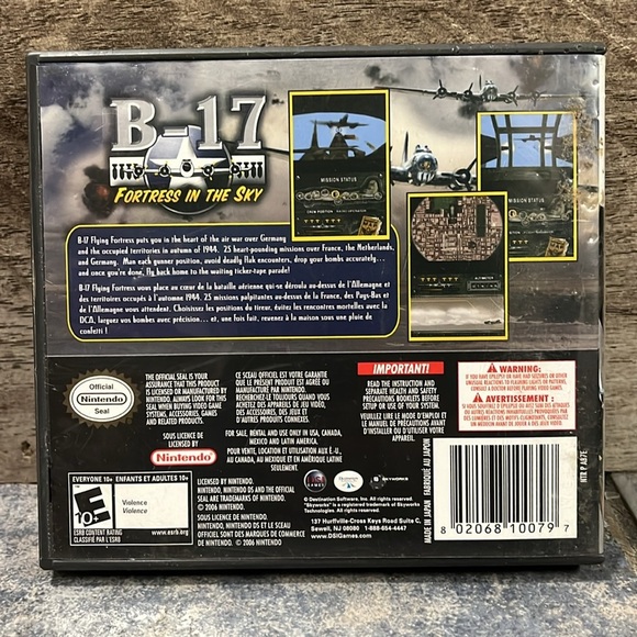 5 for $60 - B-17 Fortress in the Sky for Nintendo DS - Picture 4 of 4